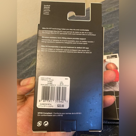 New Mens Nike Dri-Fit accessories lot - size L/XL ; One Size, Socks & Sleeves - Picture 7 of 15